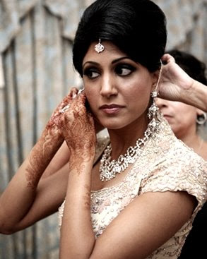 indian bridal hair style