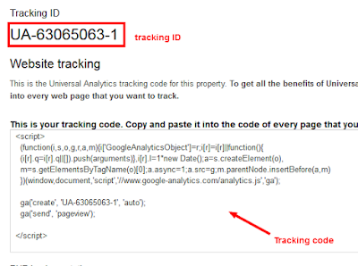 tracking ID