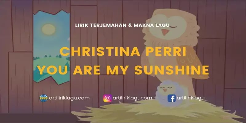 CapCut_you are my sunshine lyrics terjemahan