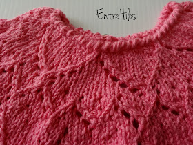 como hacer un jersey con calados para bebe