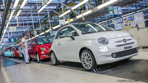 Fiat 500 assembly line