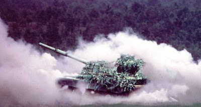 Использование ТДА танком T-64 для постановки дымовой завесы