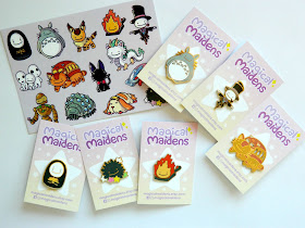 Magical Maidens Pins 