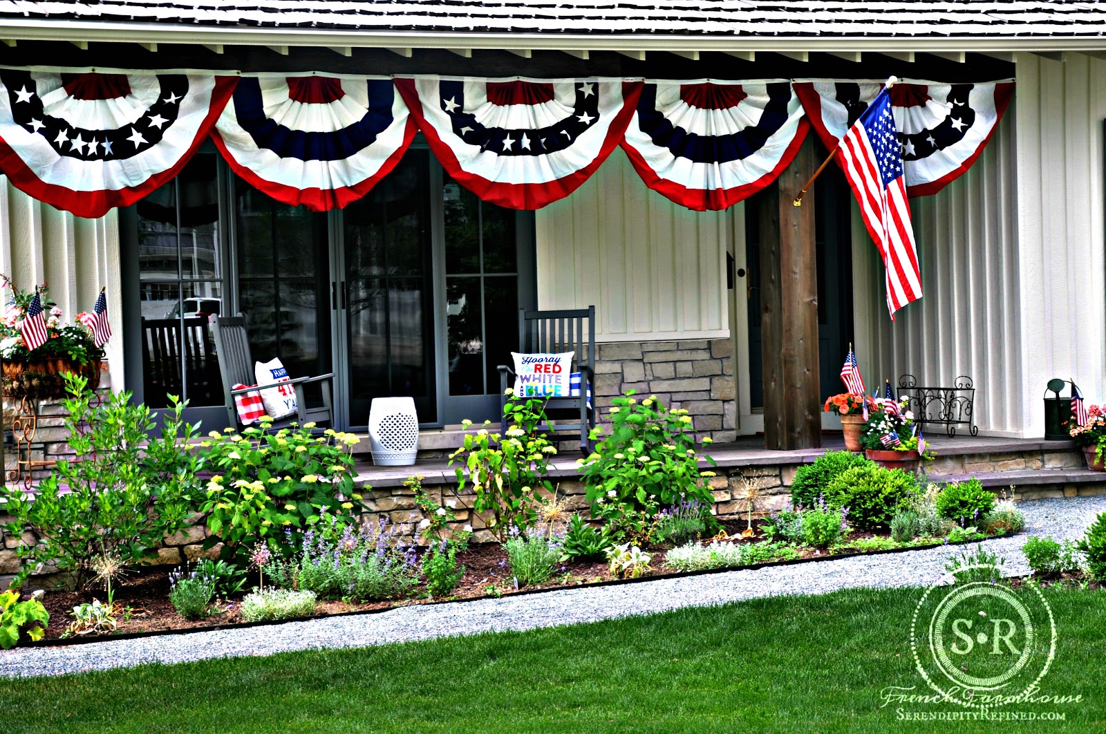 Serendipity Refined Blog Patriotic Decorating Using American
