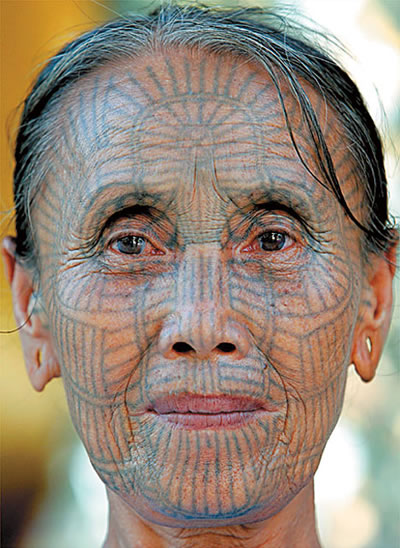 Face Tattoos Design For Women