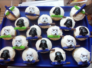 Cupcakes de Star Wars