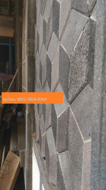 wallpaper dinding 3d kubus sixagonal batu alam desain terbaru gambaran referensi dinding batu alam. https://watucandi.blogspot.com hp/wa, 0821-3810-8364 