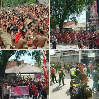 Dayak vs Umat Islam Pontianak Gelar Aksi 205 Bela Ulama