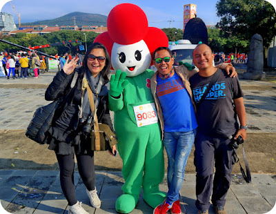 Pulau Jeju di bab selatan Negara Korea Selatan ini sudah  Menggigil di Jeju Mandarin International Marathon