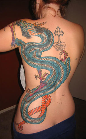 Dragon Tattoos Upper Arm. upper arm dragon tattoos