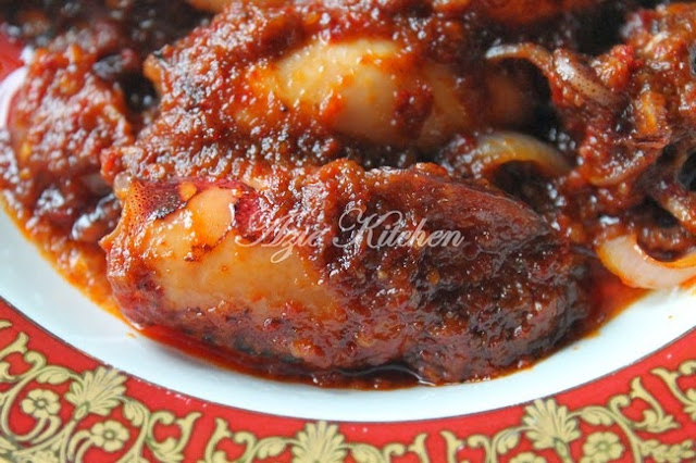 Sambal Sotong Yang Sedap - Azie Kitchen