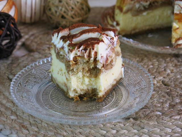 TIRAMISÚ CHEESECAKE