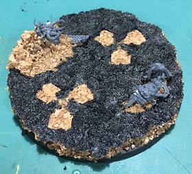WIP Custom base for an Armiger Warglaive