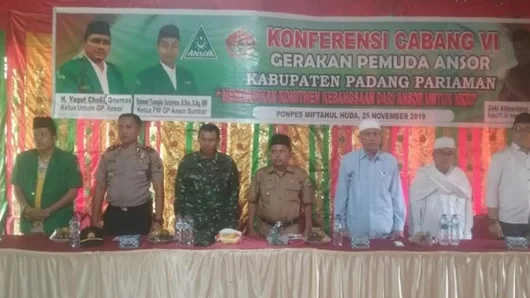 Alva Anwar Terpilih Aklamasi, Ansor Padang Pariaman Fokus Pengkaderan