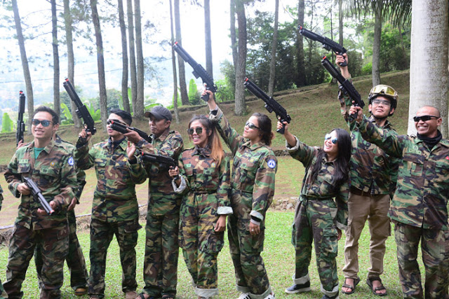 AIRSOFT GUN LEMBANG | Outbound Skirmish di Bandung