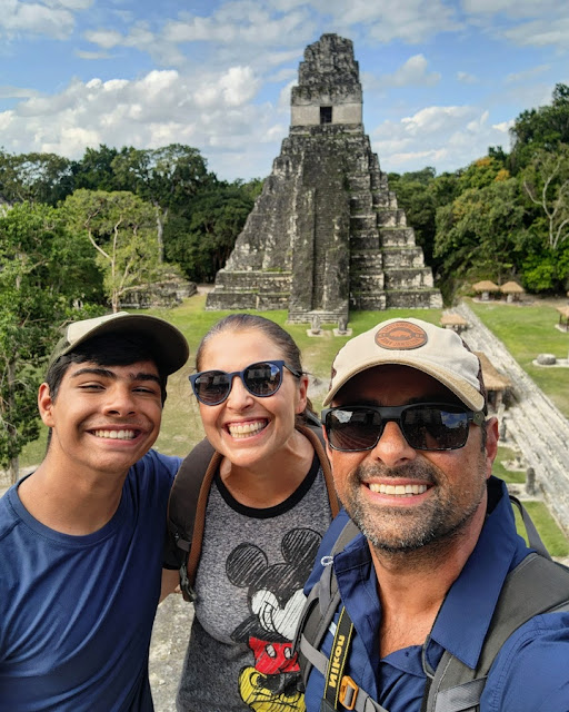 Parque Nacional Tikal na Guatemala