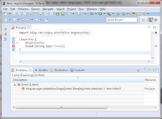 Annotation errors in Eclipse