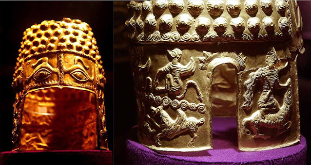 Демистификация знаменитого свирепого золотого шлема Кофофенешть