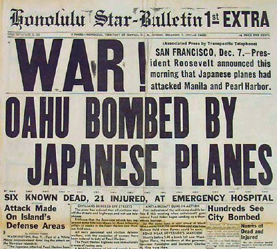 The attack on Pearl Harbor on December 7, 1941 is still a day that remains 