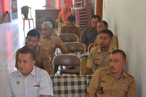 Rapat Evaluasi APBD Desa, Di Kecamatan Bontomanai