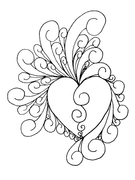Printable Art Work  Heart Of Intricate By Shinobitokobot On Deviantart