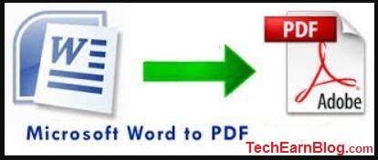  How to convert DOC to PDF from Microsoft Word