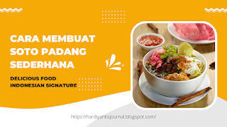 cara membuat soto padang sederhana