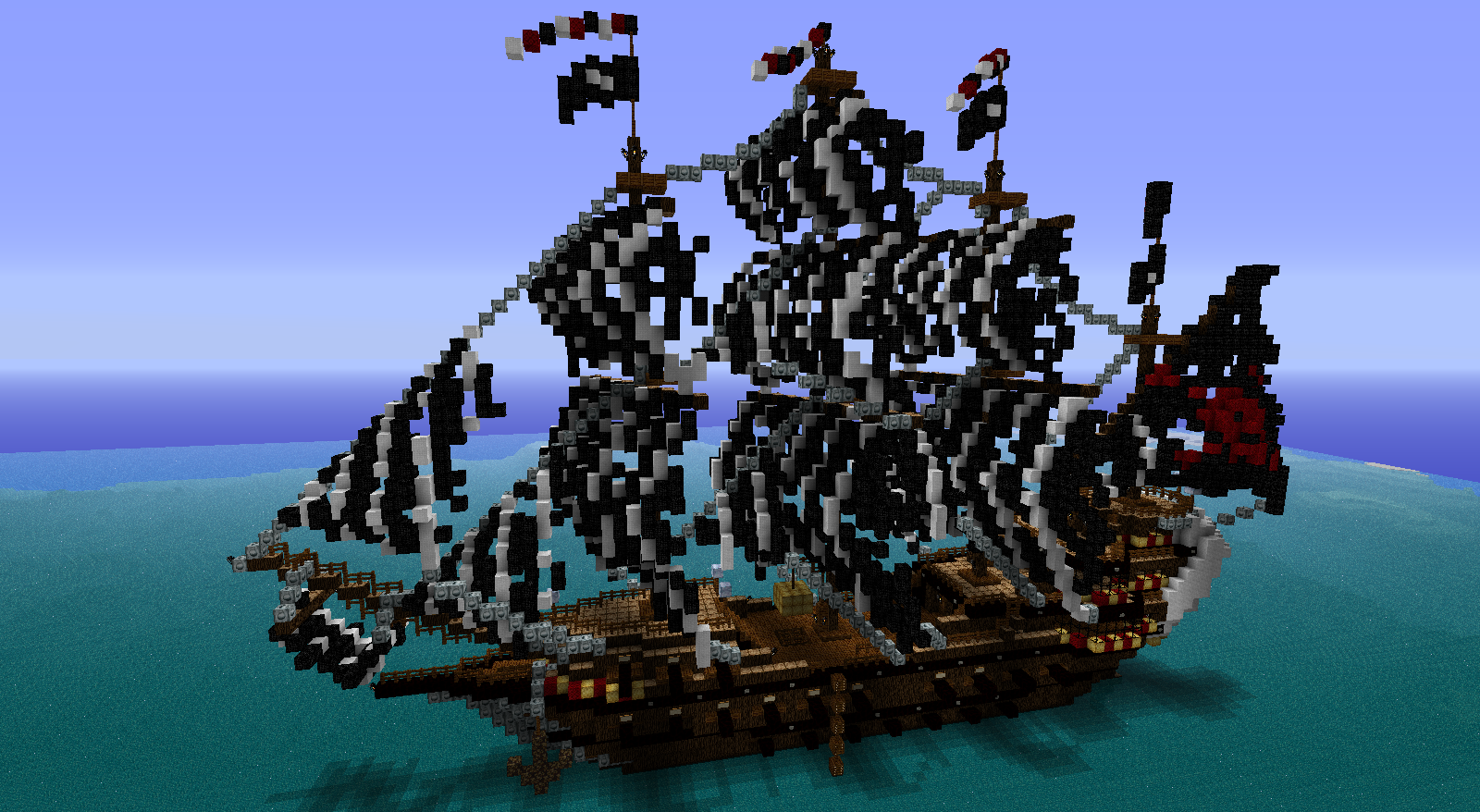 Minecraft Pirate Ship