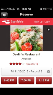 mobile app for restaurants