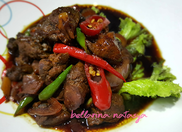 Hati Ayam Masak Kicap - Ini Adalah Bellarina Natasya