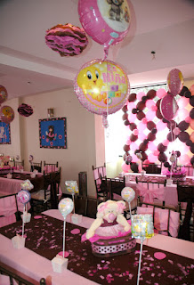 Centros de mesa baby shower