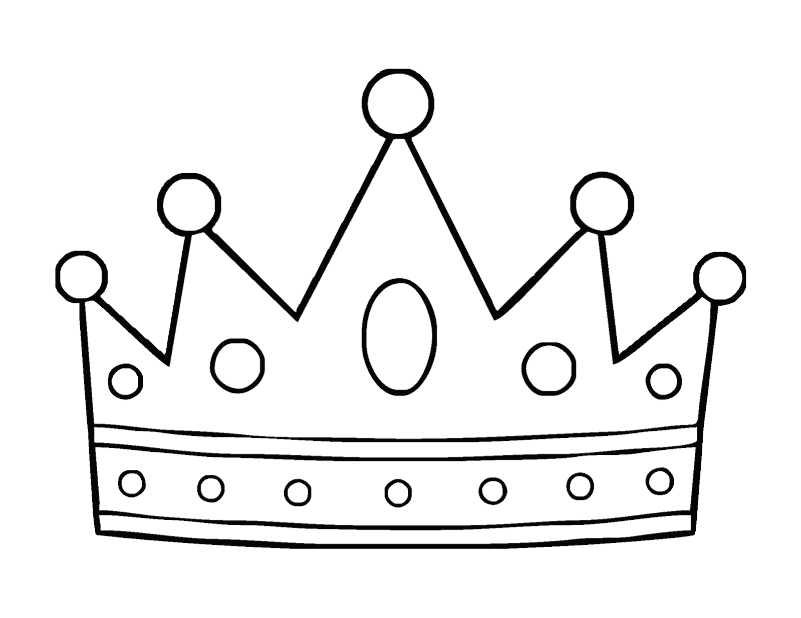 Mewarnai Gambar Mahkota Raja