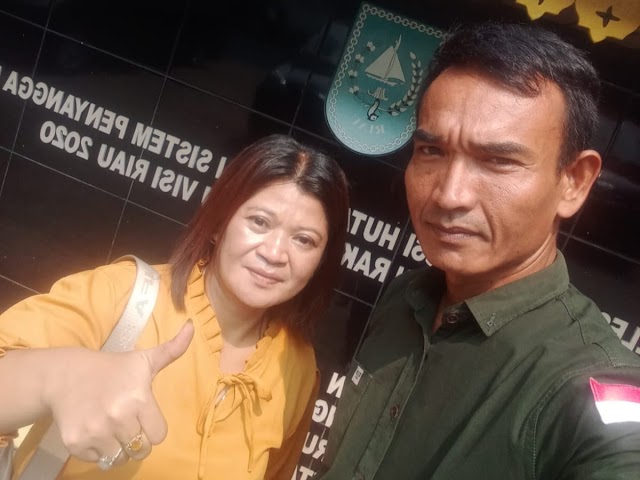 Laporan Tak Kunjung Diproses, Ketua OMIICC Kampar dan GAKORPAN Datangi Kantor KLHK Riau