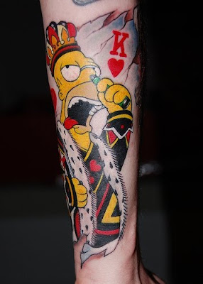 Simpsons Tattoo Design Picture Gallery - Simpsons Tattoo Ideas