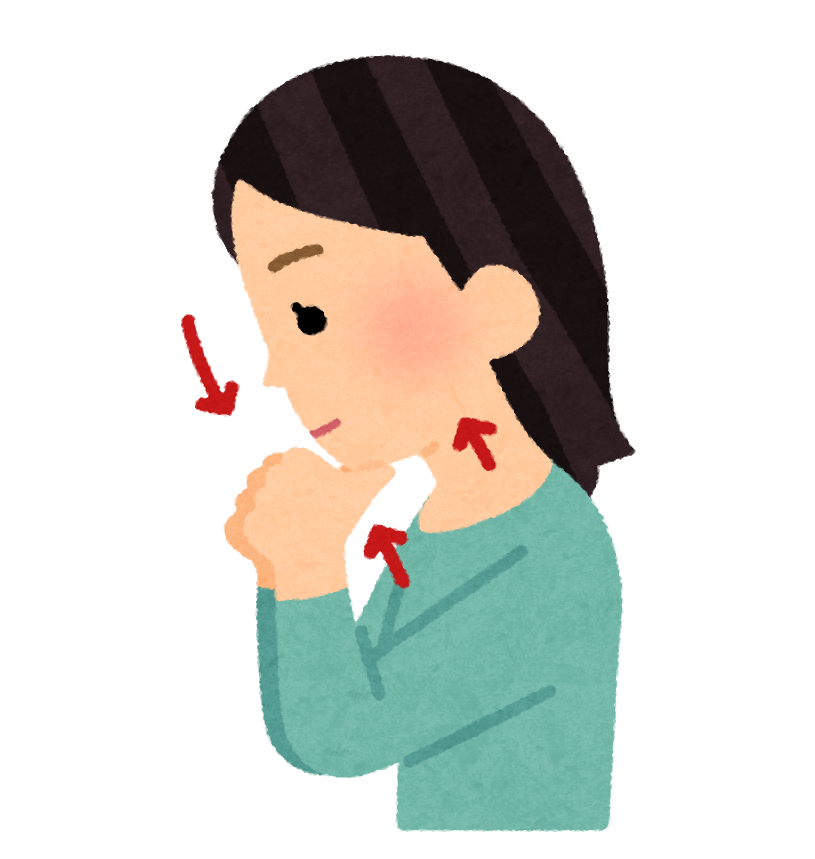 あご持ち上げ体操のイラスト 嚥下訓練 かわいいフリー素材集 いらすとや あご持ち上げ体操のイラスト 嚥下訓練 かわいいフリー素材集 いらすとや