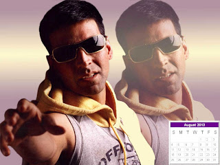 Bollywood Actors Desktop Calendar 2013