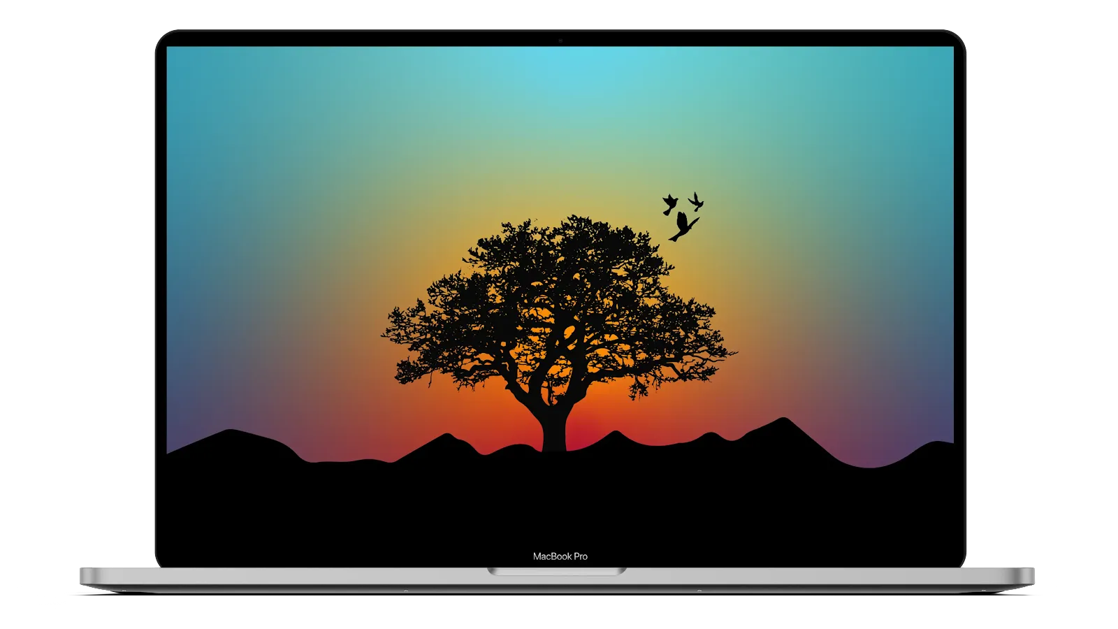 Desktop wallpaper 4K - Castle minimalist, Heroscreen
