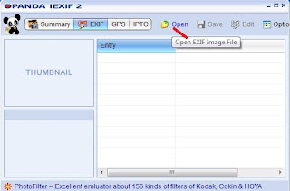 cara cek shutter count kamera dengan opanda iexif