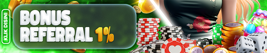 BONUS REFFERAL SEUMUR HIDUP 1% SAGARA4D