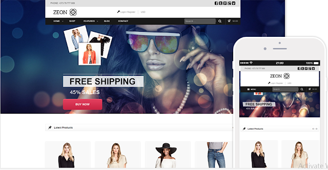 Zeon Wordpress WooCommerce Themes