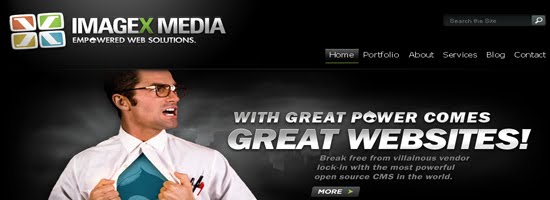 ImageX Media web design