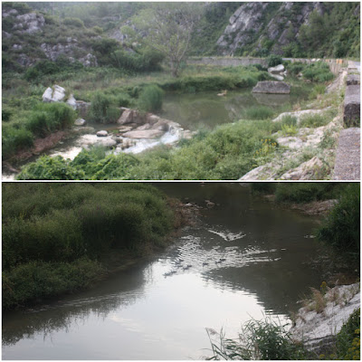 GR-7 LA RIBA A CABRA DEL CAMP, Riu Francolí, i tolls de la Paret i Rodó