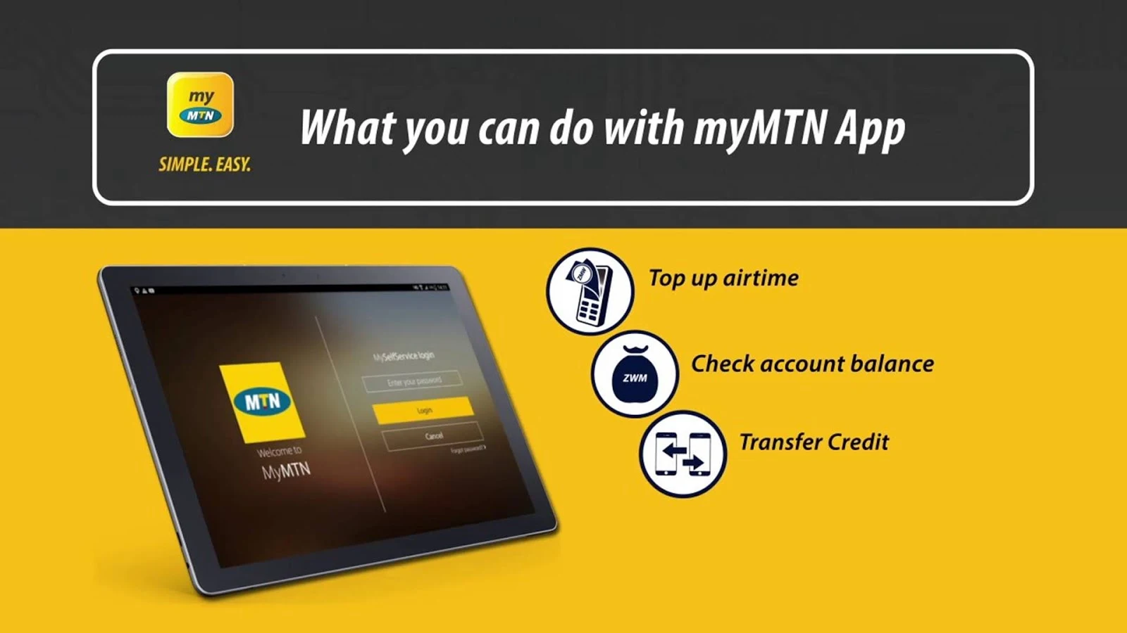 mymtn app functions