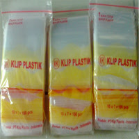 Jual plastik clip