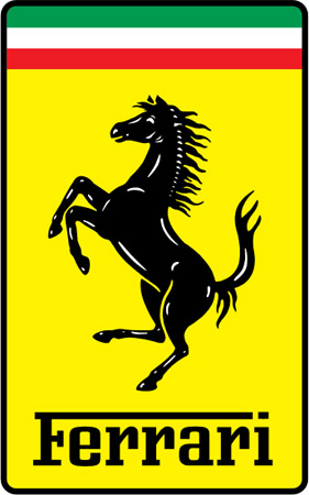 Lamborghini Logo 3d. Ferrari. Fiat