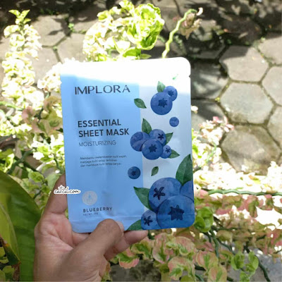 Implora Essential Sheet Mask Blueberry