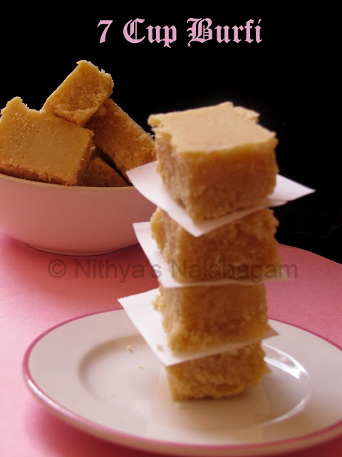 7 Cup Burfi | 7 Cup Sweet