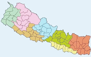 map of Nepal