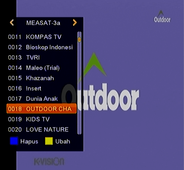 Love Nature Channel dan Outdoor Channel: Siaran K-Vision Yang Paling Terbaru 2023