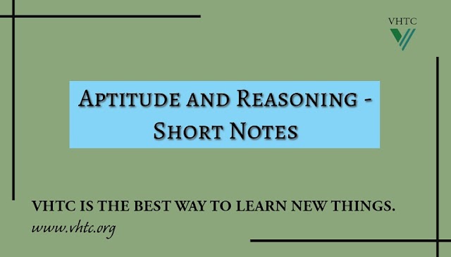 Aptitude and Reasoning - Essential Skills for Success